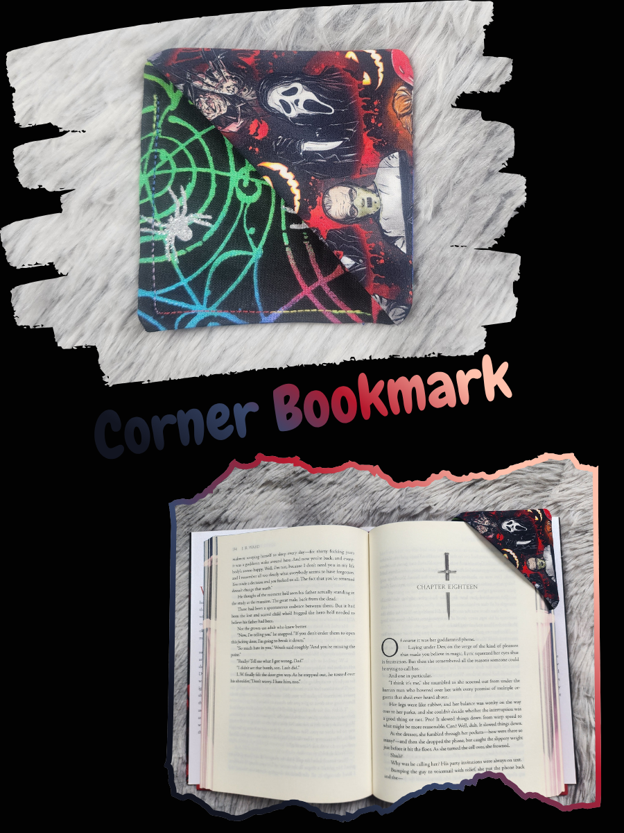 Corner Bookmark – Horror
