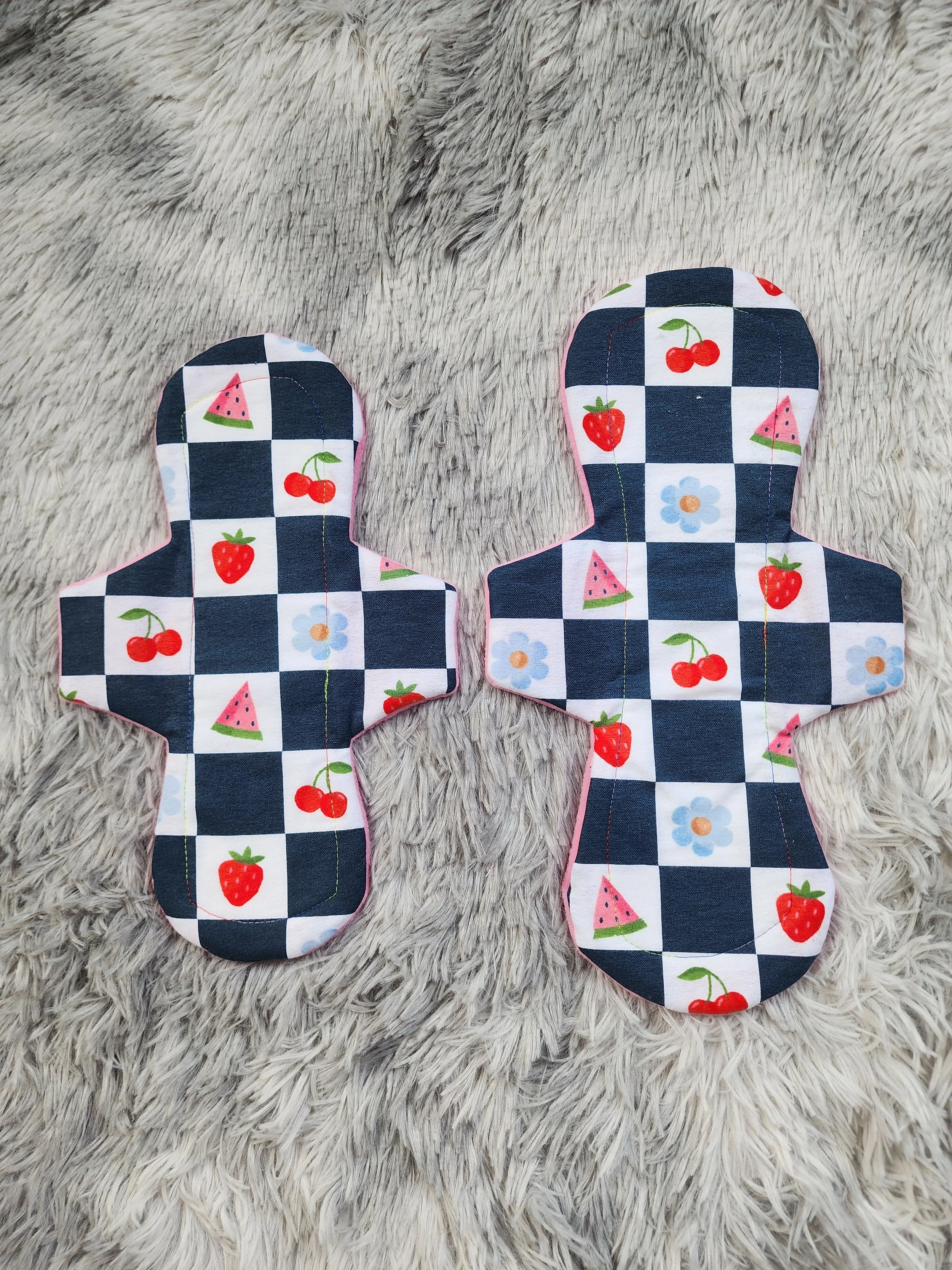 Mega Cloth Pad - Checker Fruit