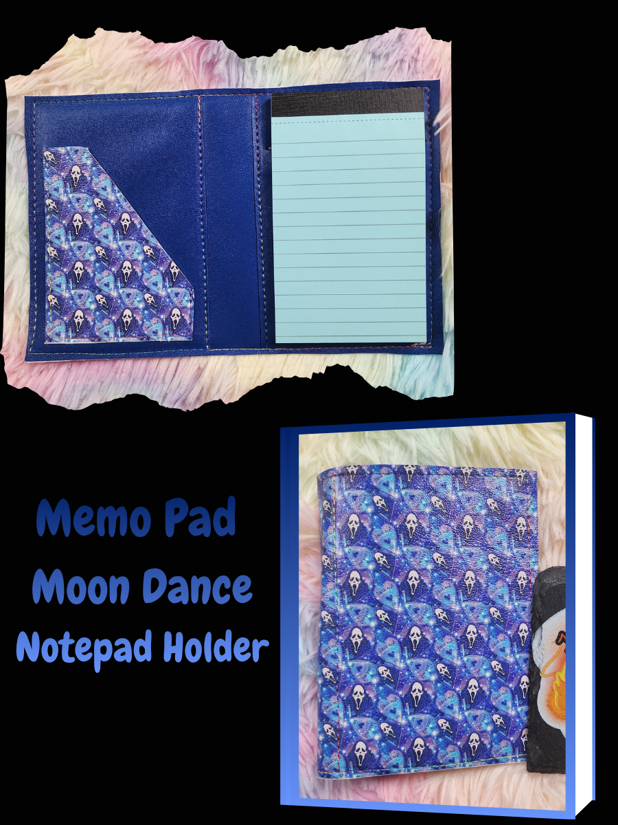 Moon Dance Notepad Holder | Galaxy Ghostface