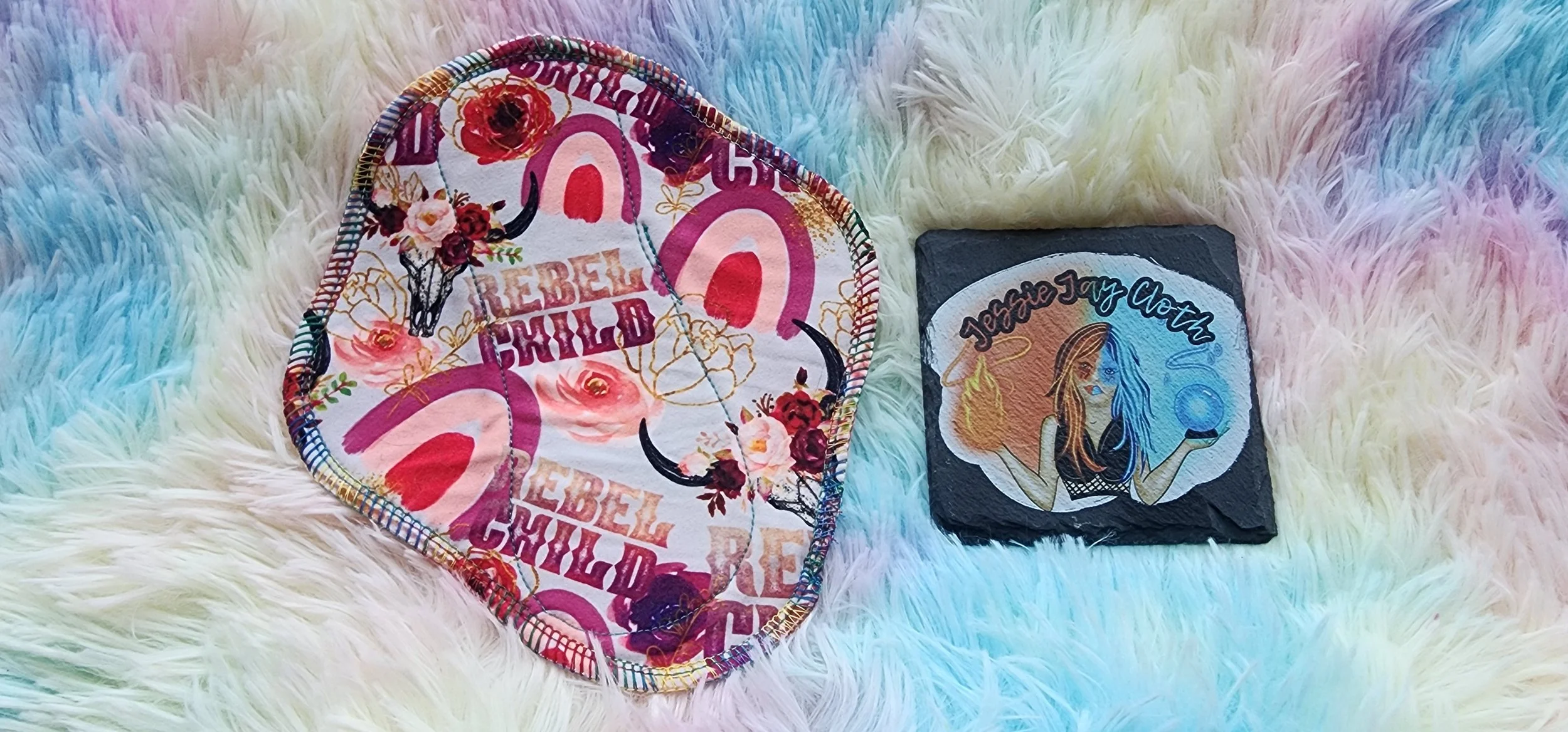 8-inch, Light, Wrap Wing, Cloth Pad | 2.5" or 2.75" Snapped Width