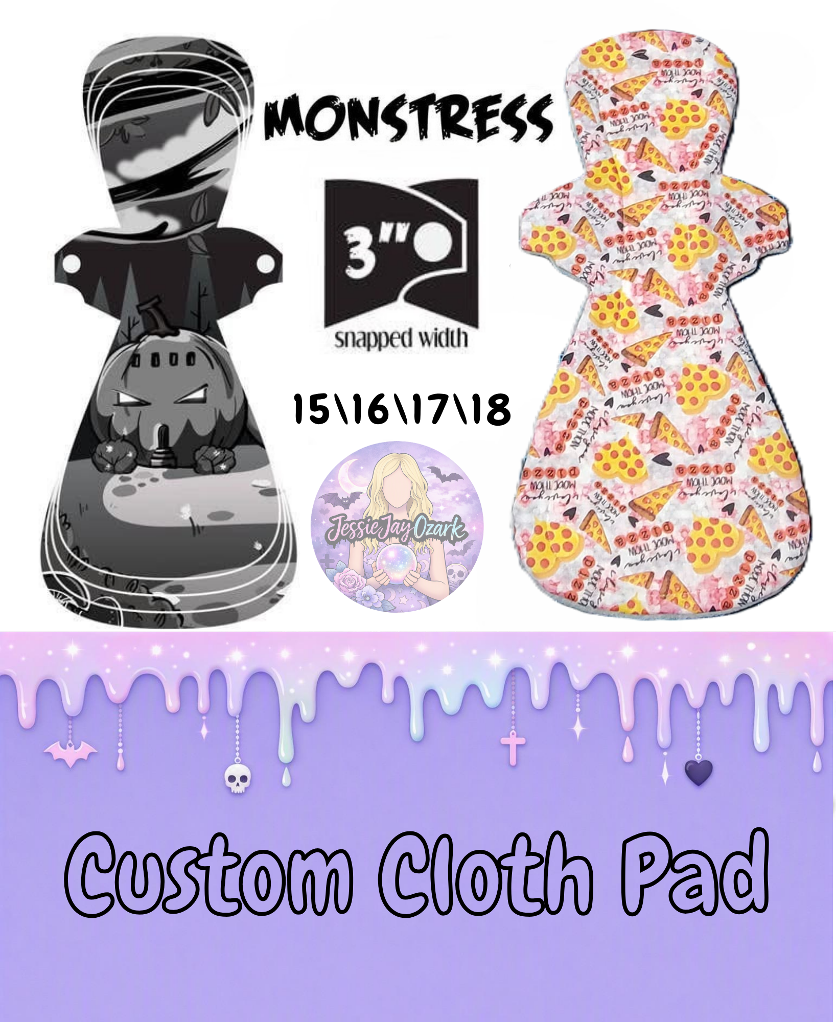 Custom Monstress Cloth Pad