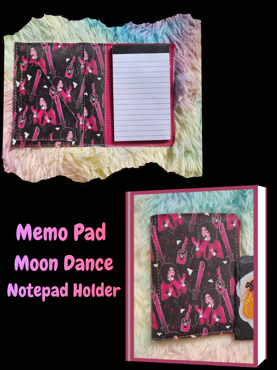 Moon Dance Notepad Holder | Wednesdays We Wear Pink