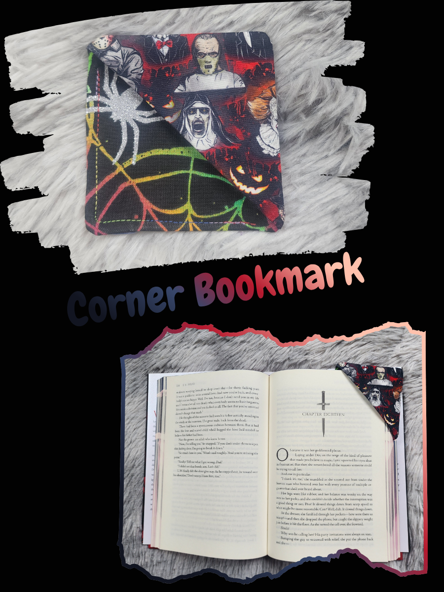 Corner Bookmark – Horror