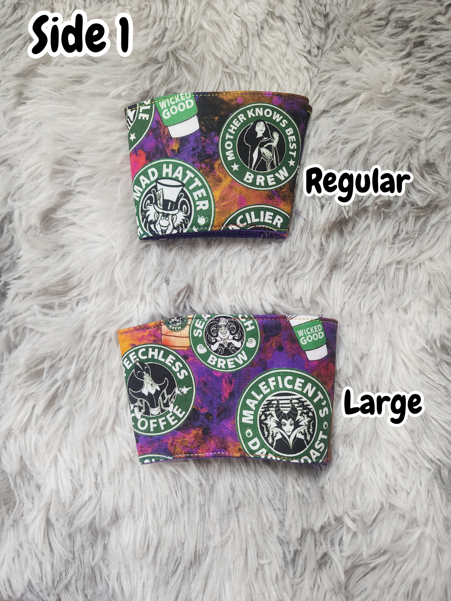 Coffee Cozy | Regular & Large Sizes | Villains Coffee