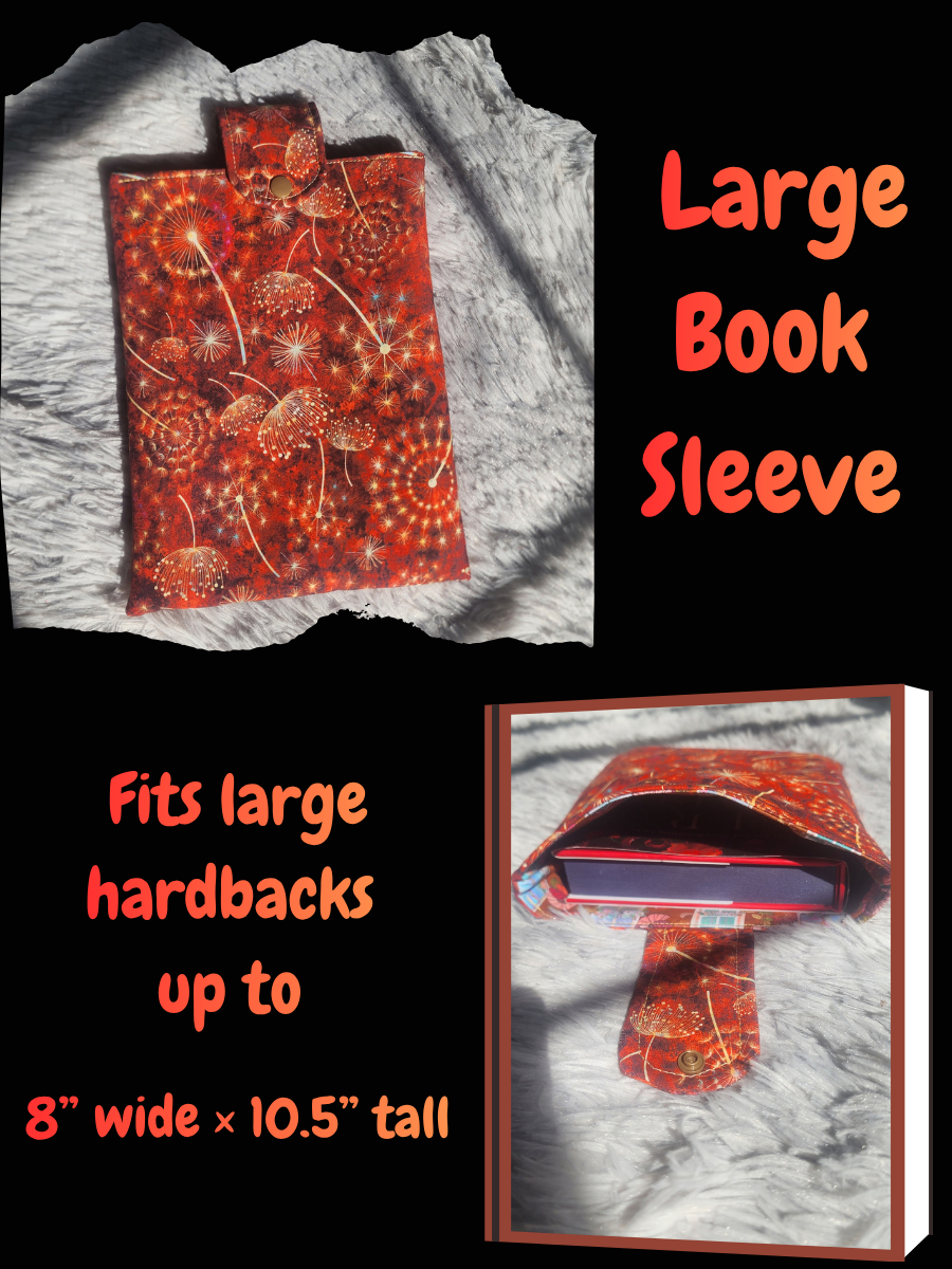 Large Book Sleeve - Make a Wish