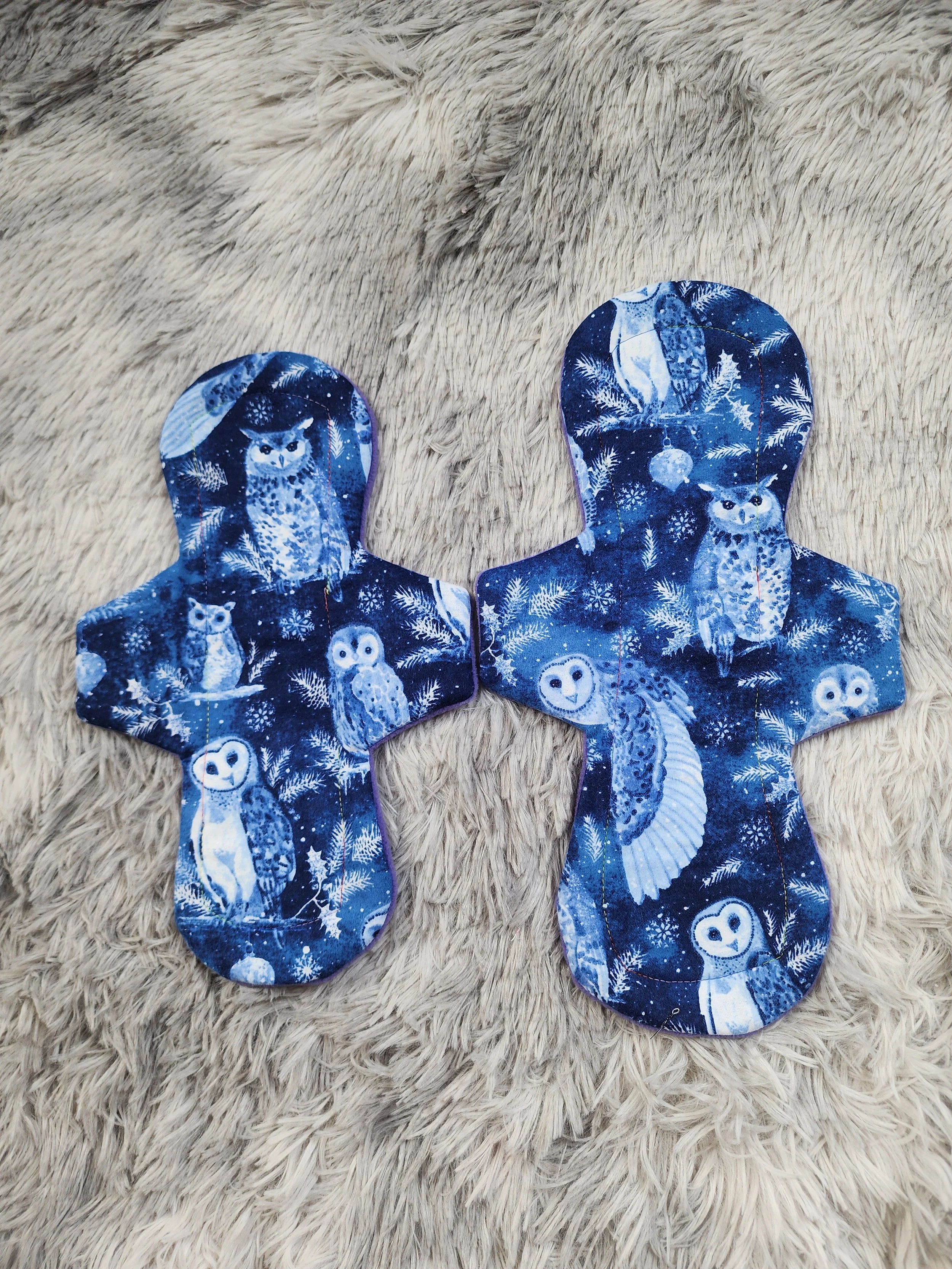 Mega Cloth Pad - Snow Owl