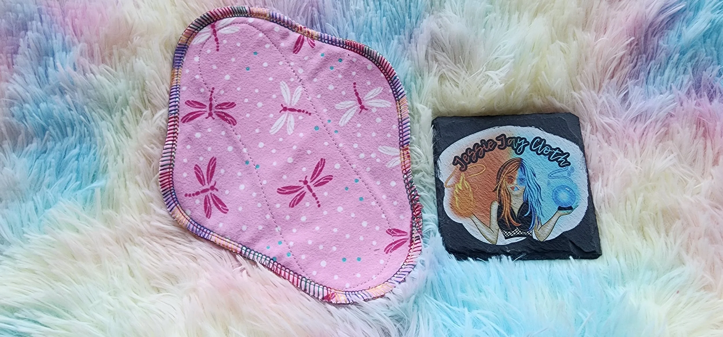 9-inch, Moderate, Wrap Wing, Cloth Pad | 2.5" or 2.75" Snapped Width