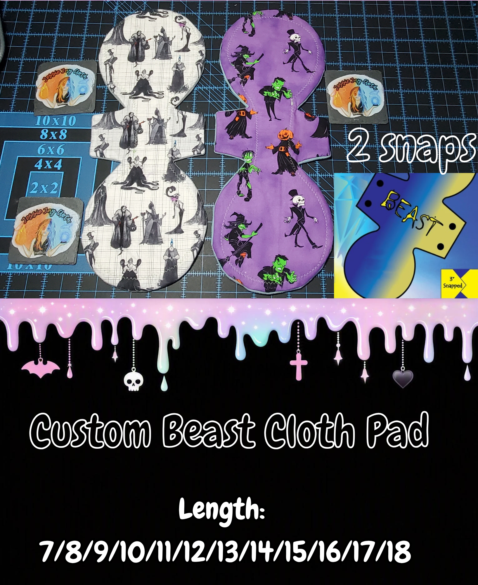 Custom The Beast Cloth Pad
