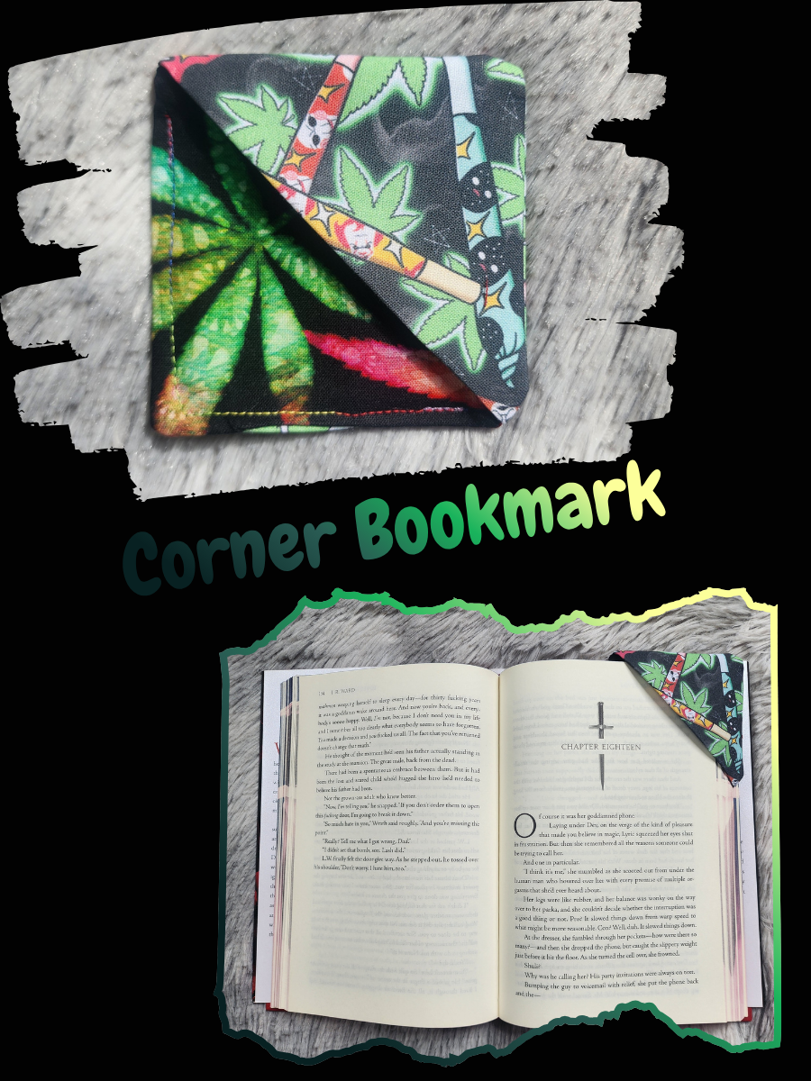 Corner Bookmark - 420 Horror Mash up