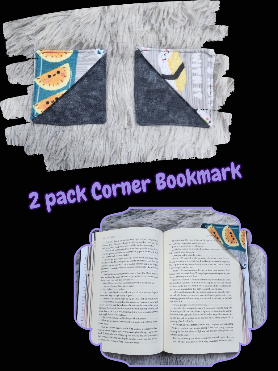 Corner Bookmarks – 2 Pack Sushi