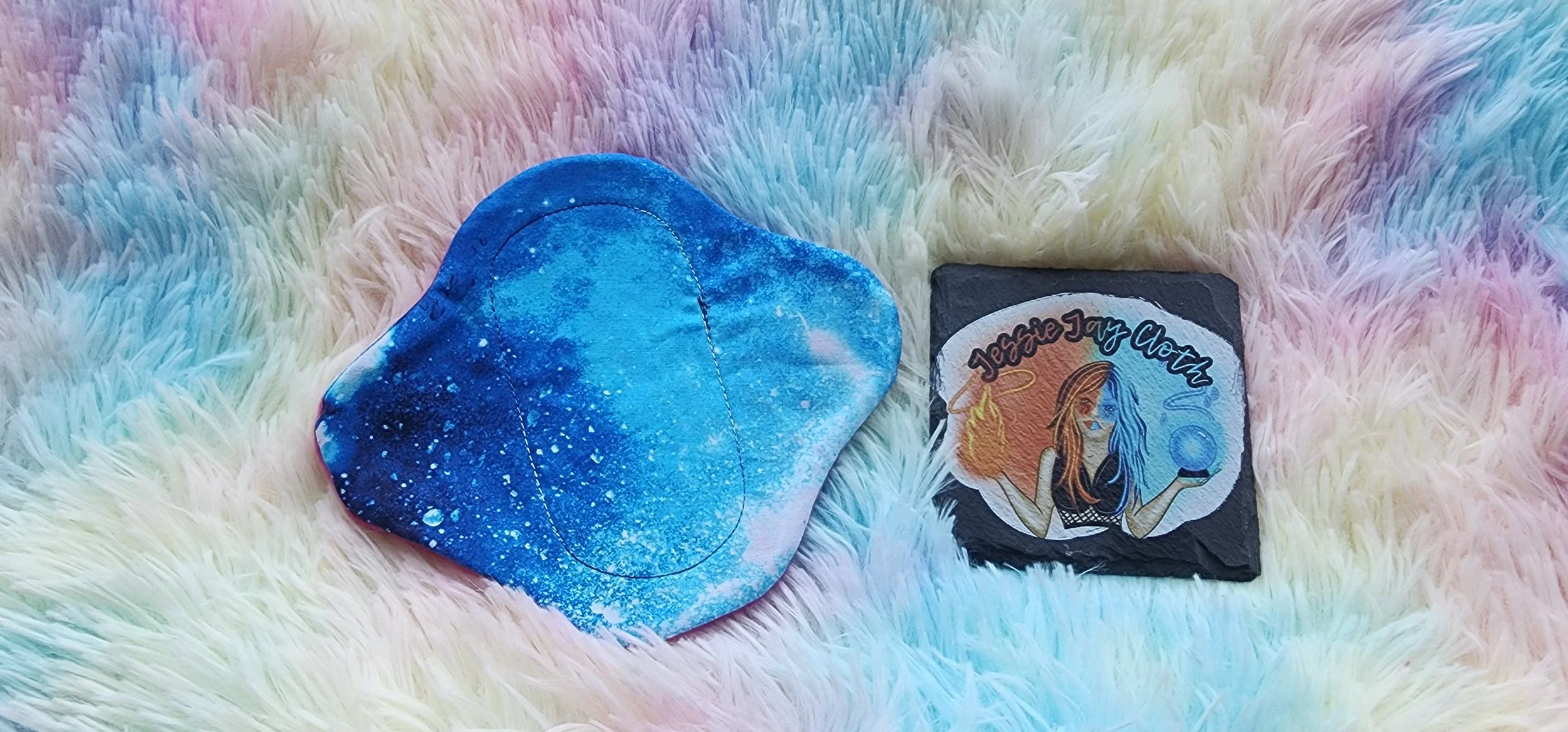 6-inch, Light, Classic Curvy, Cloth Pad | 2.5" or 2.75" Snapped Width
