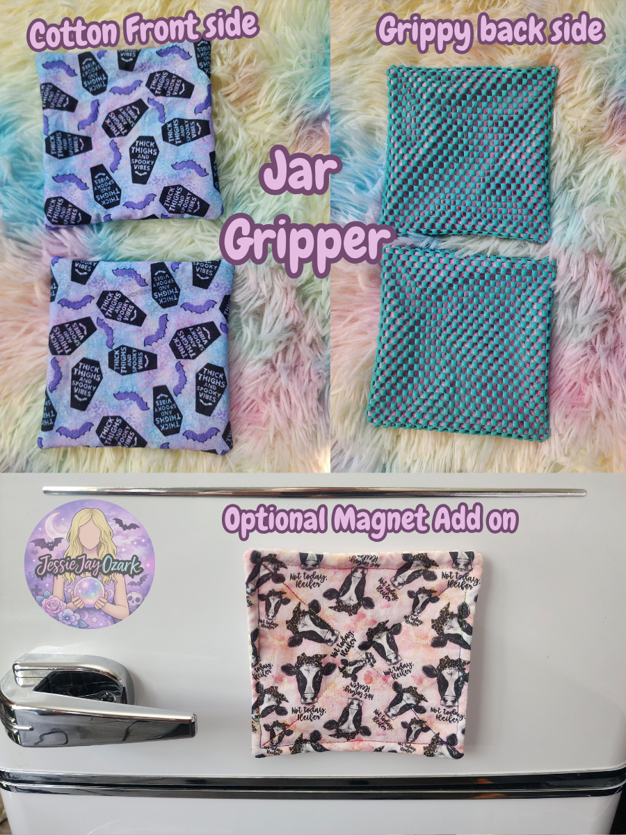 Magnetic Jar Gripper | Thick Thighs & Spooky Vibes