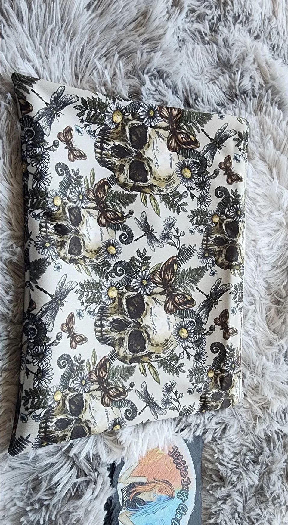 Small Zipper Closure Wet Bag | Skulls & Daisy
