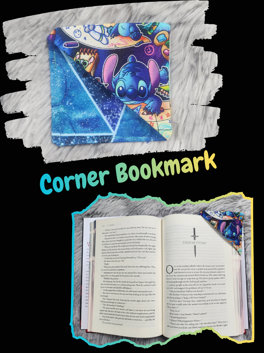 Corner Bookmark – Stitch