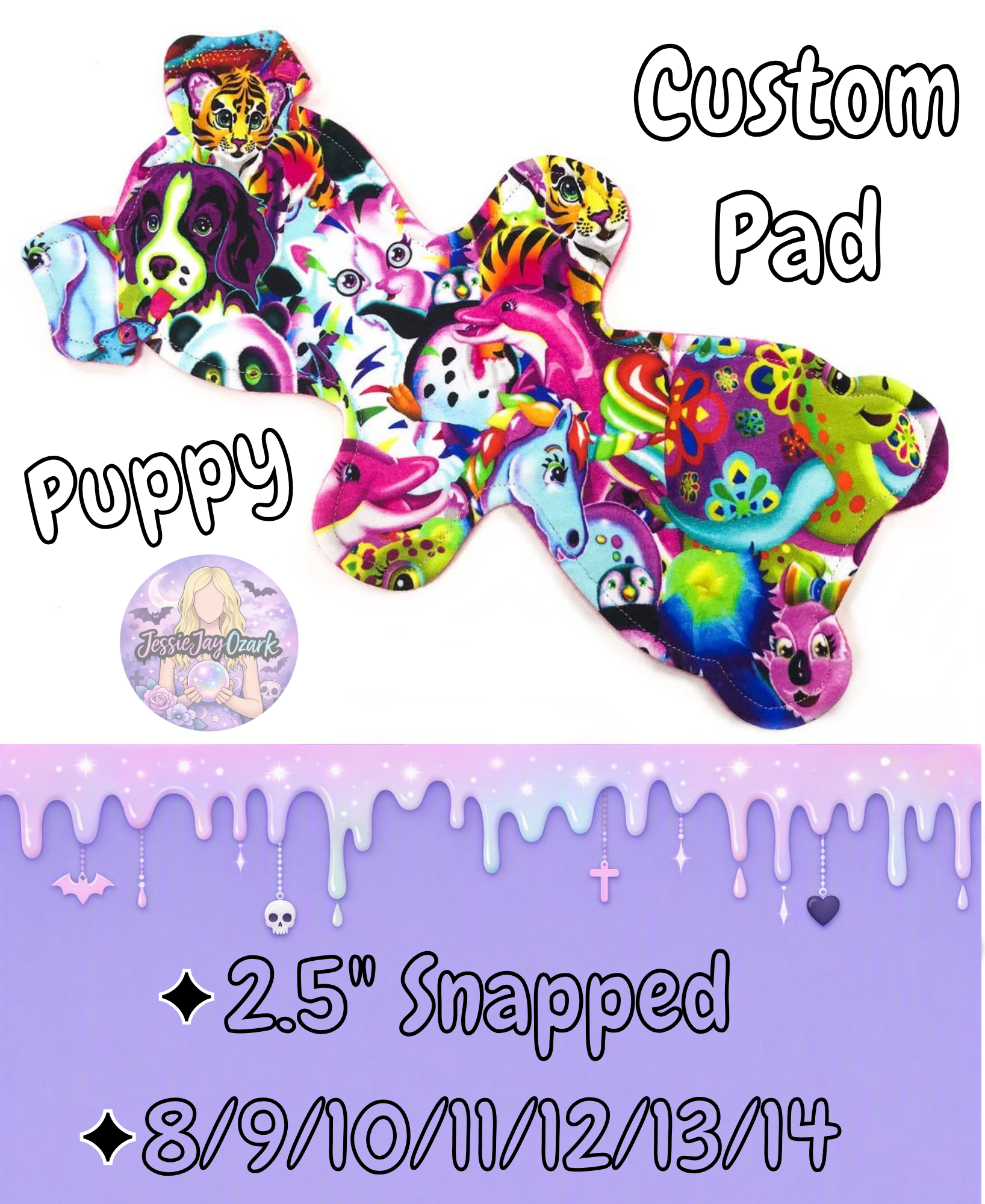 Custom Puppy Cloth Pad