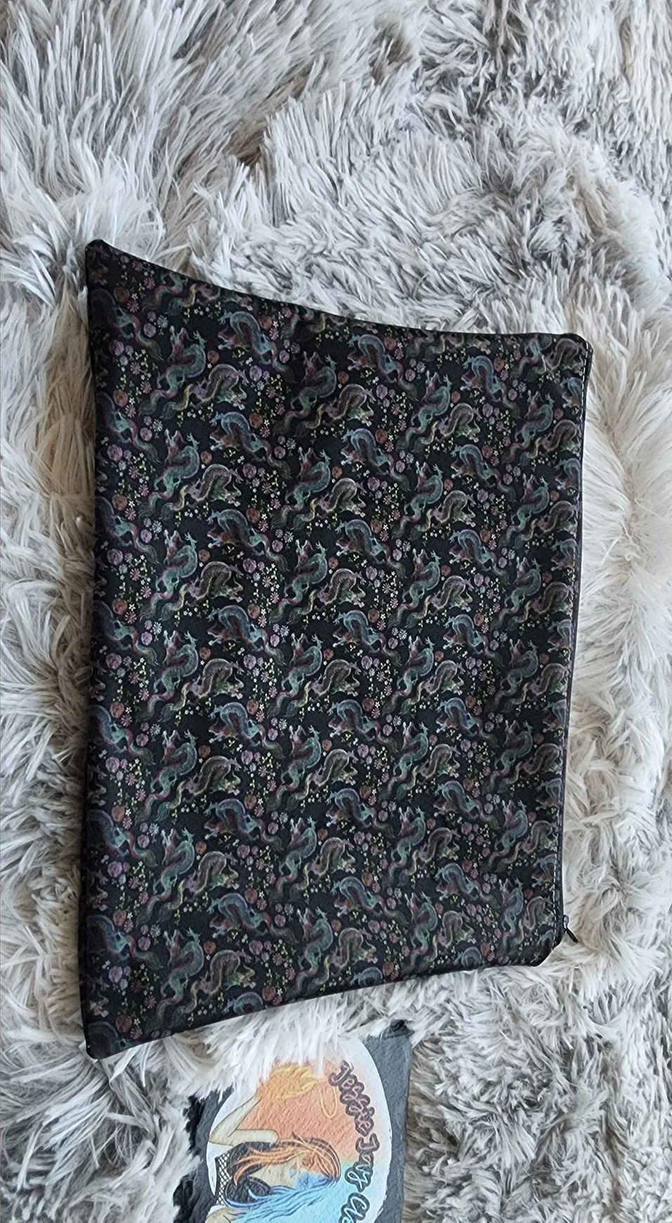 Small Zipper Closure Wet Bag | Small Scale Dragon