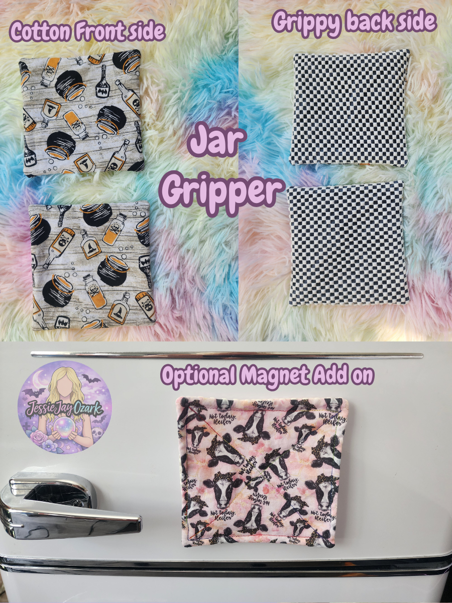Magnetic Jar Gripper | Witch Cauldron, Poison