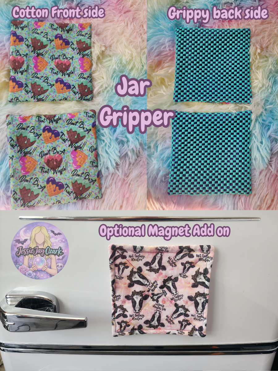 Magnetic Jar Gripper | Don't be a Twat Waffle