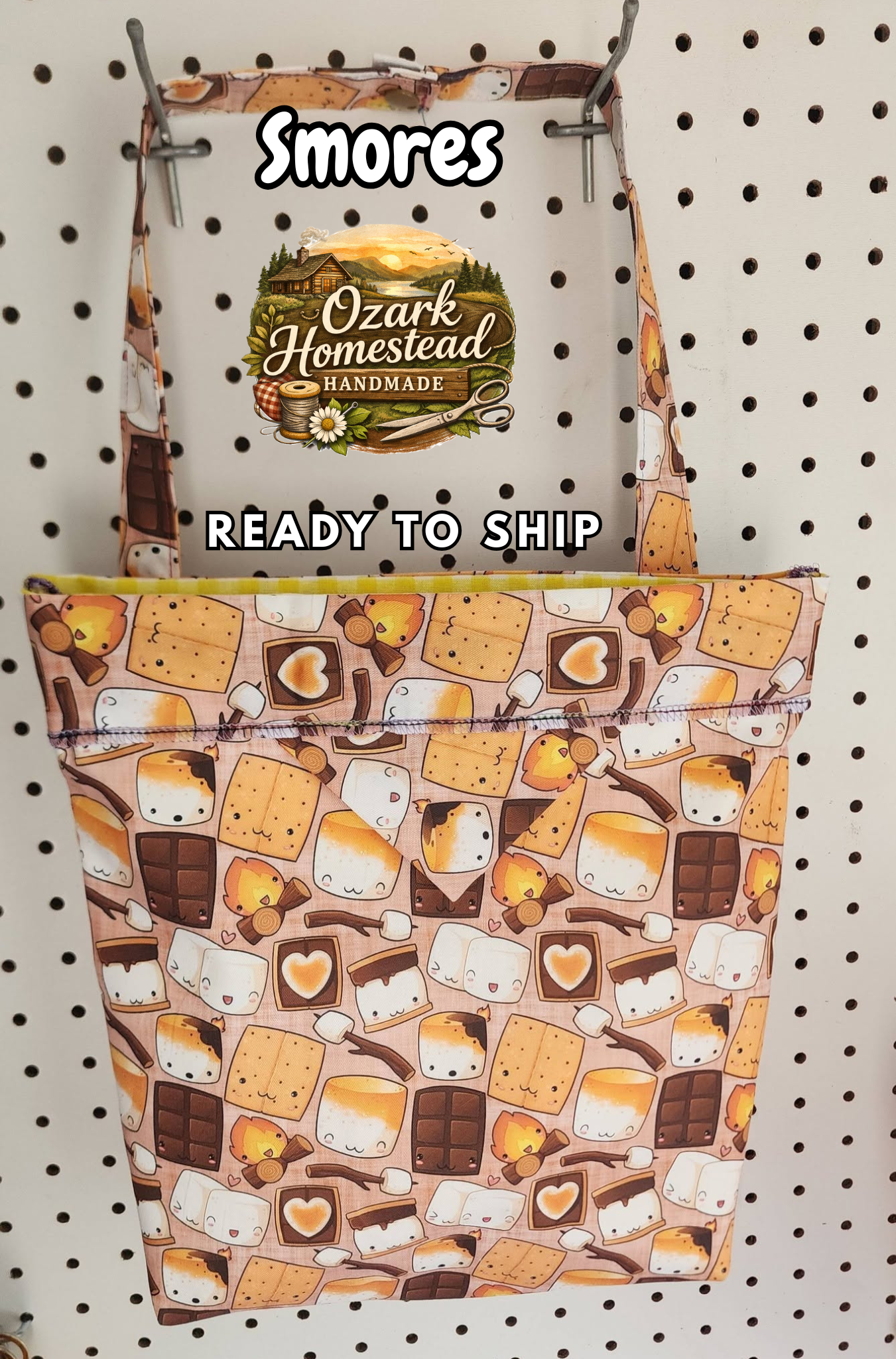 Snap‑Closed Hanging Car Trash Bag | Smores