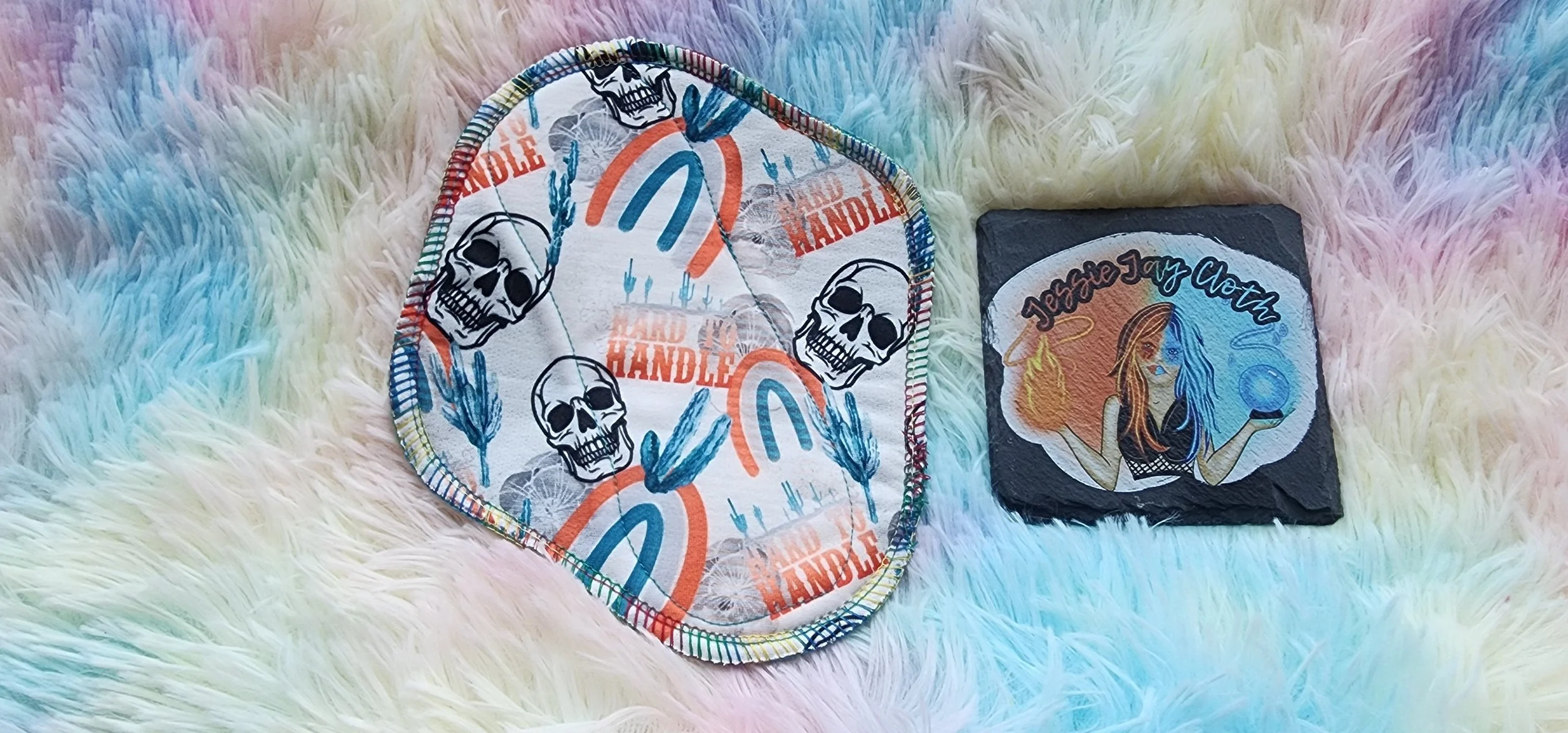 8-inch, Light, Wrap Wing, Cloth Pad | 2.5" or 2.75" Snapped Width