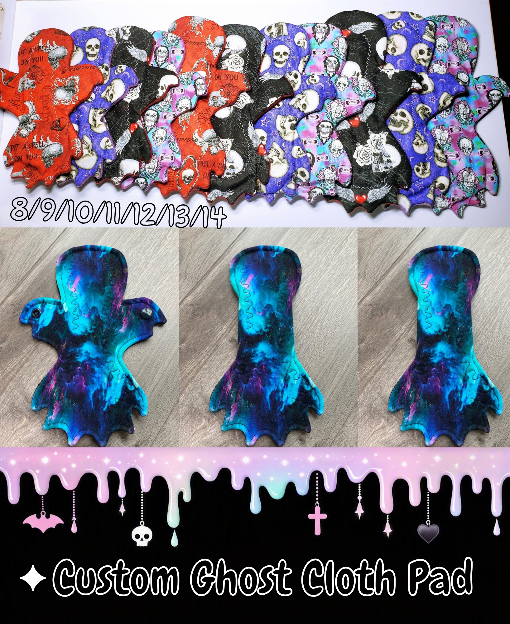 Custom Ghost Cloth Pad