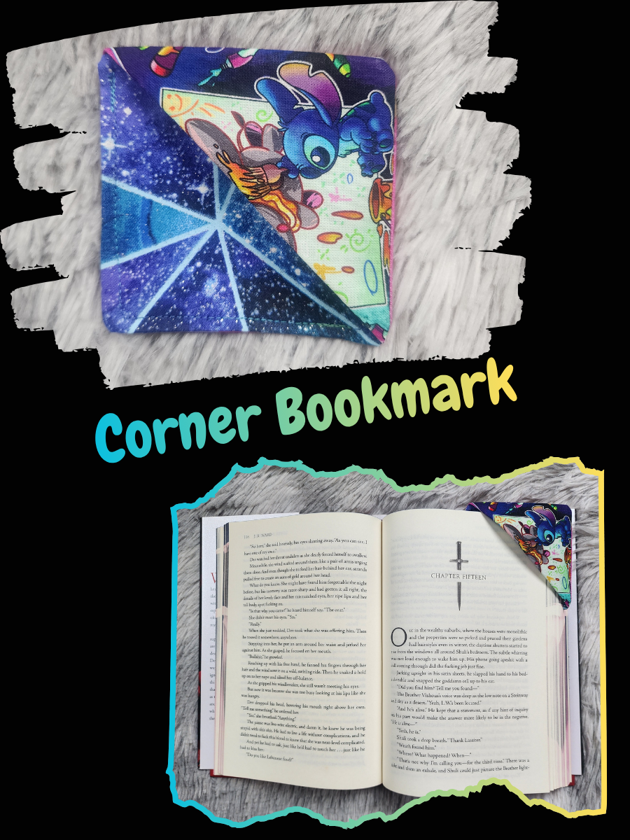 Corner Bookmark – Stitch