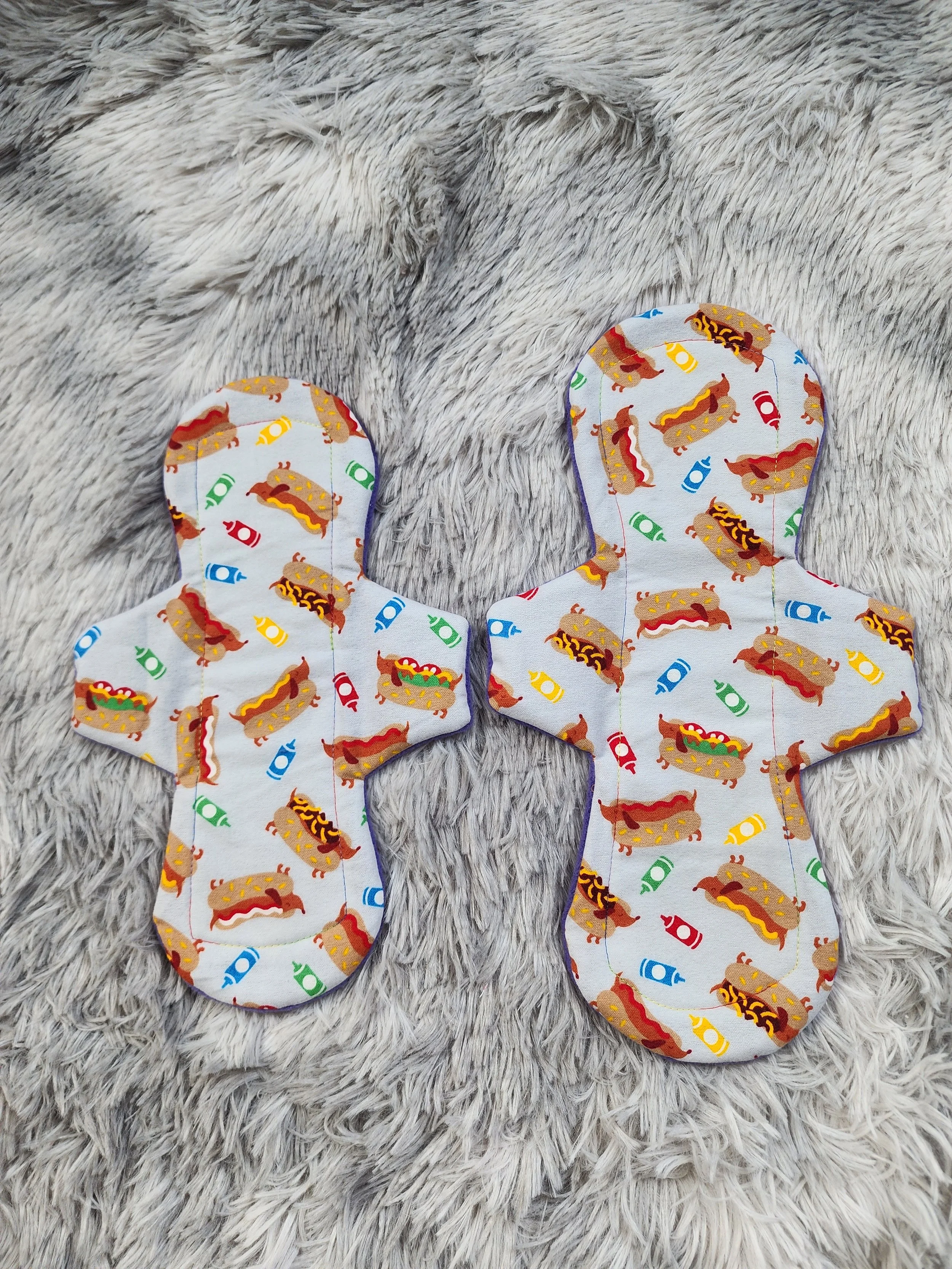 Mega Cloth Pad - Dachshund Hot Dog Dress Up