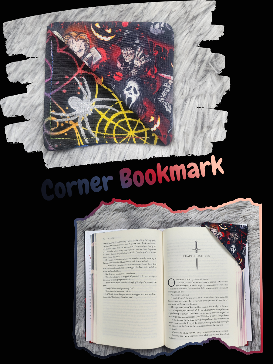 Corner Bookmark – Horror