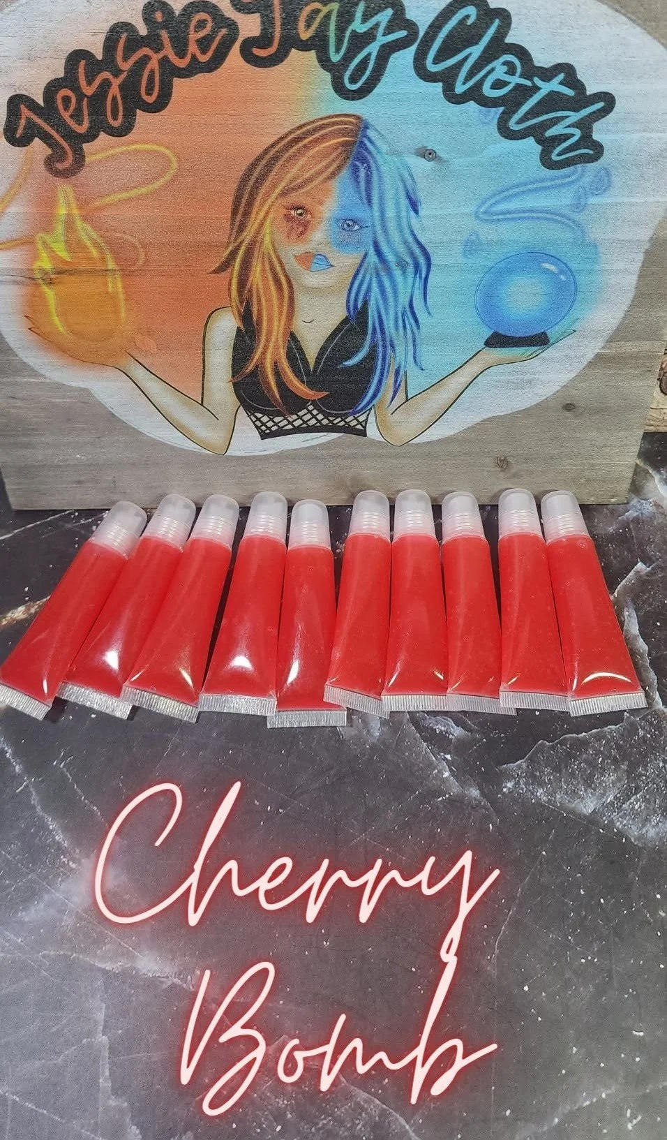 Handmade Lip Gloss | Cherry Bomb