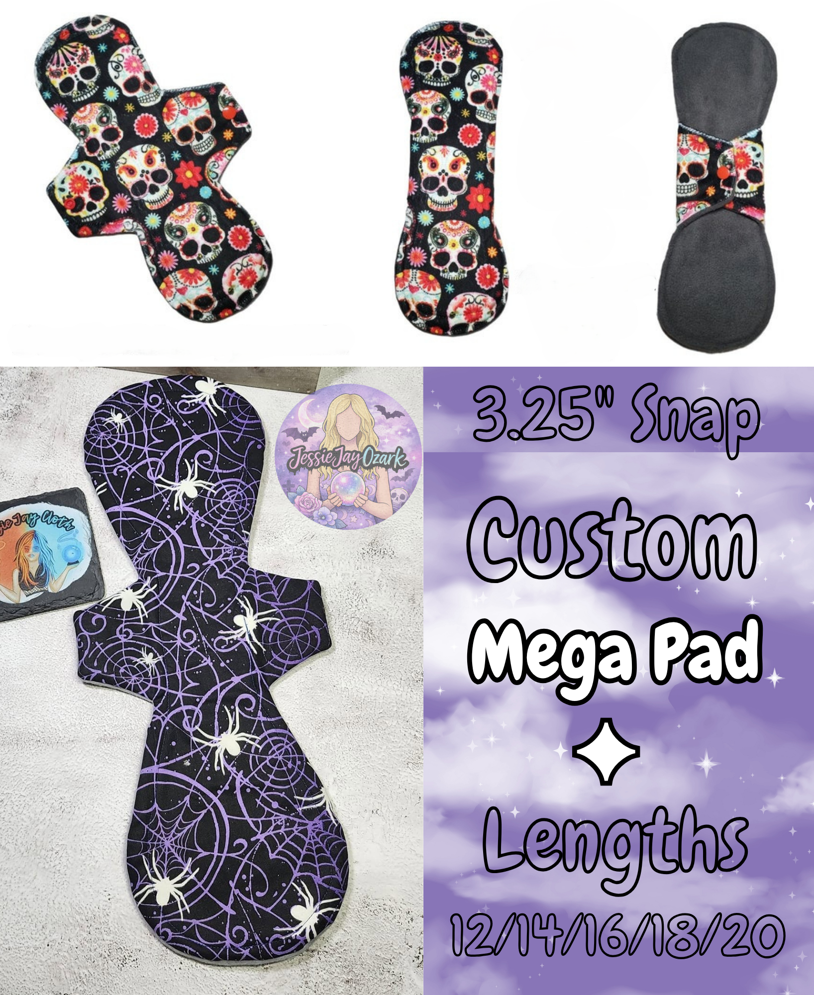 Custom Mega Pad | 3.25" Snapped Width