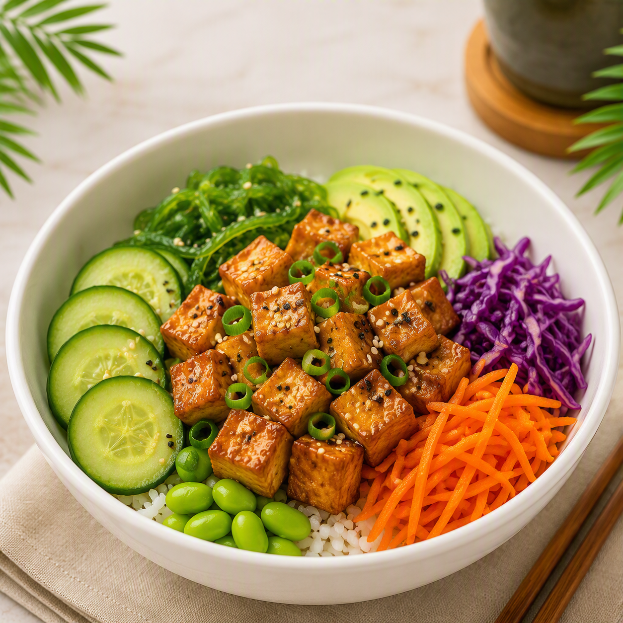 Tofu Poke Bowl