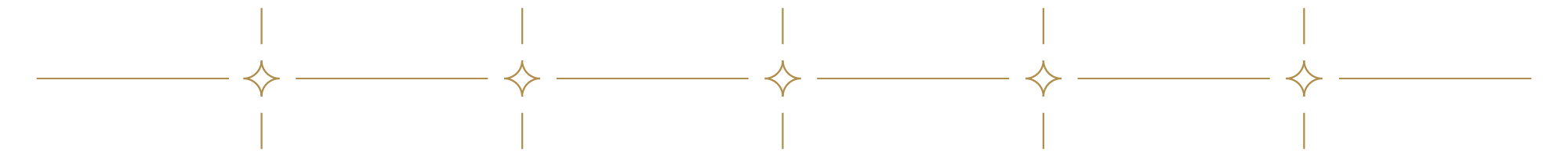 Close-up of black and gold jewelry with multiple chain links and small star-shaped decorative elements.