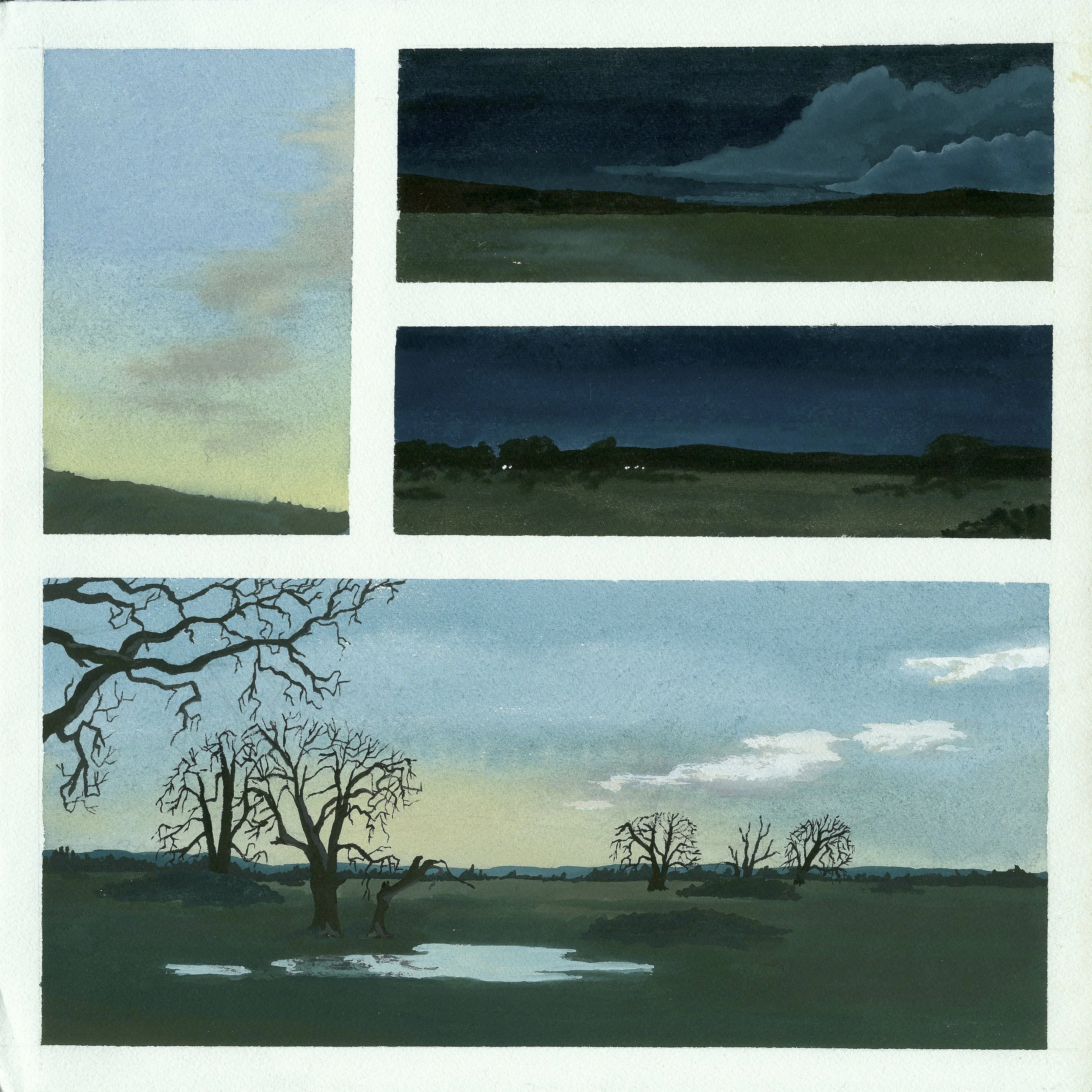 Winter Study 1 (2025) 12x12