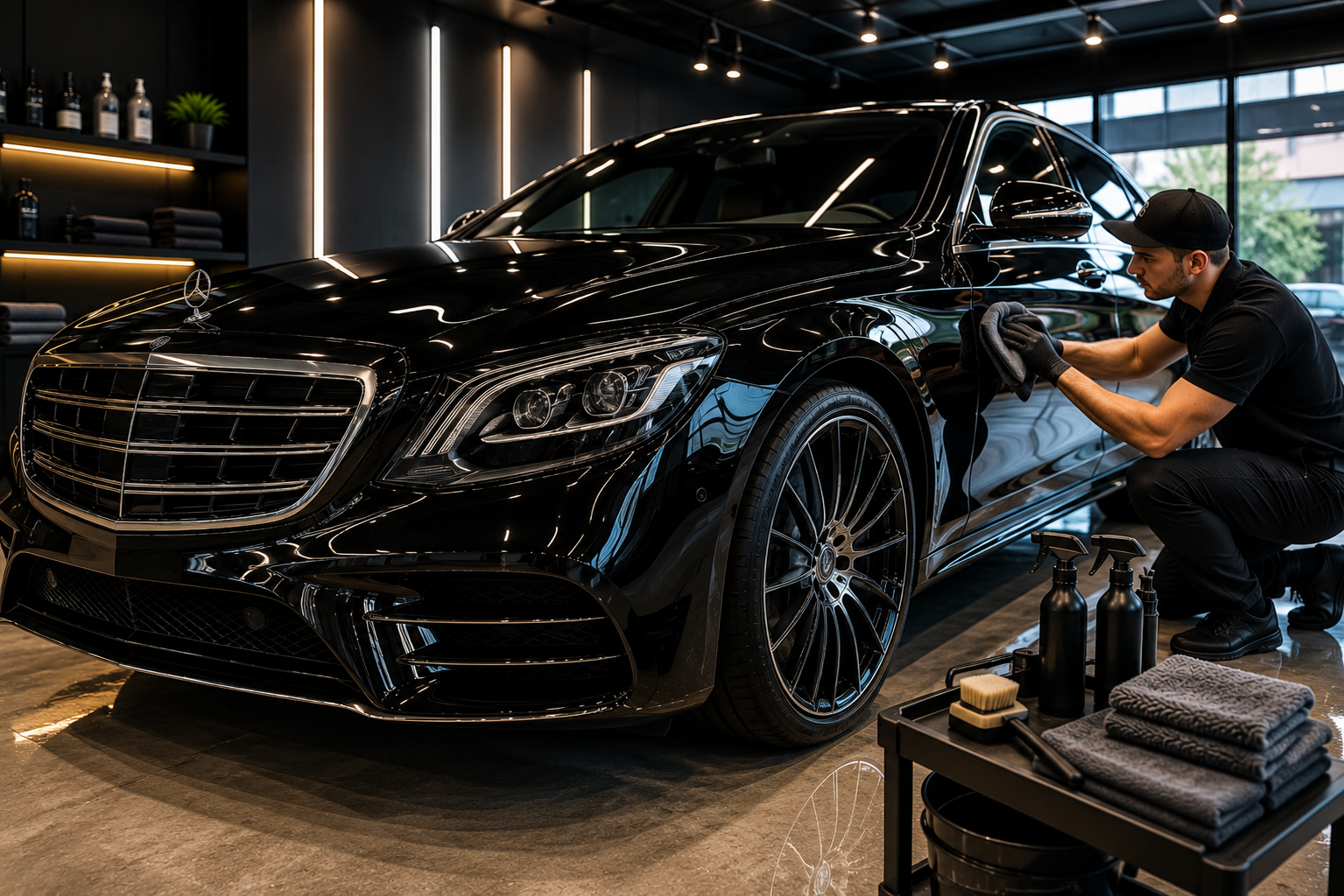 Showroom Finish Detail