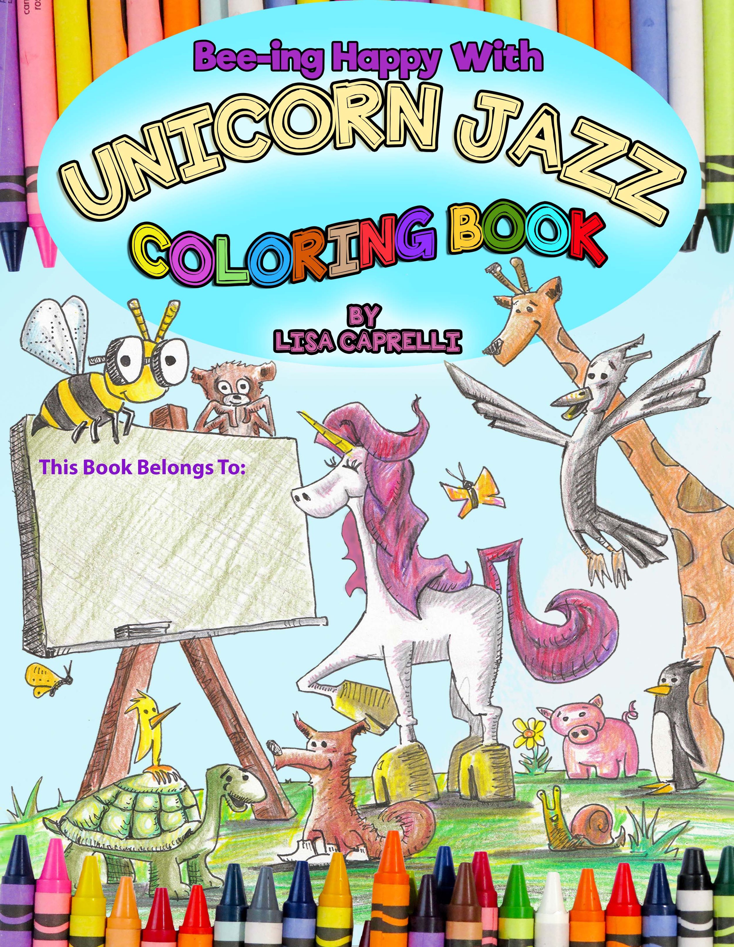 Free Children's Unicorn Coloring Book Pages for Kids