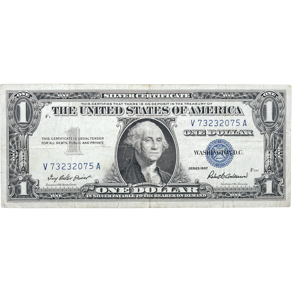 $1 SILVER CERTIFICATE (1957)
