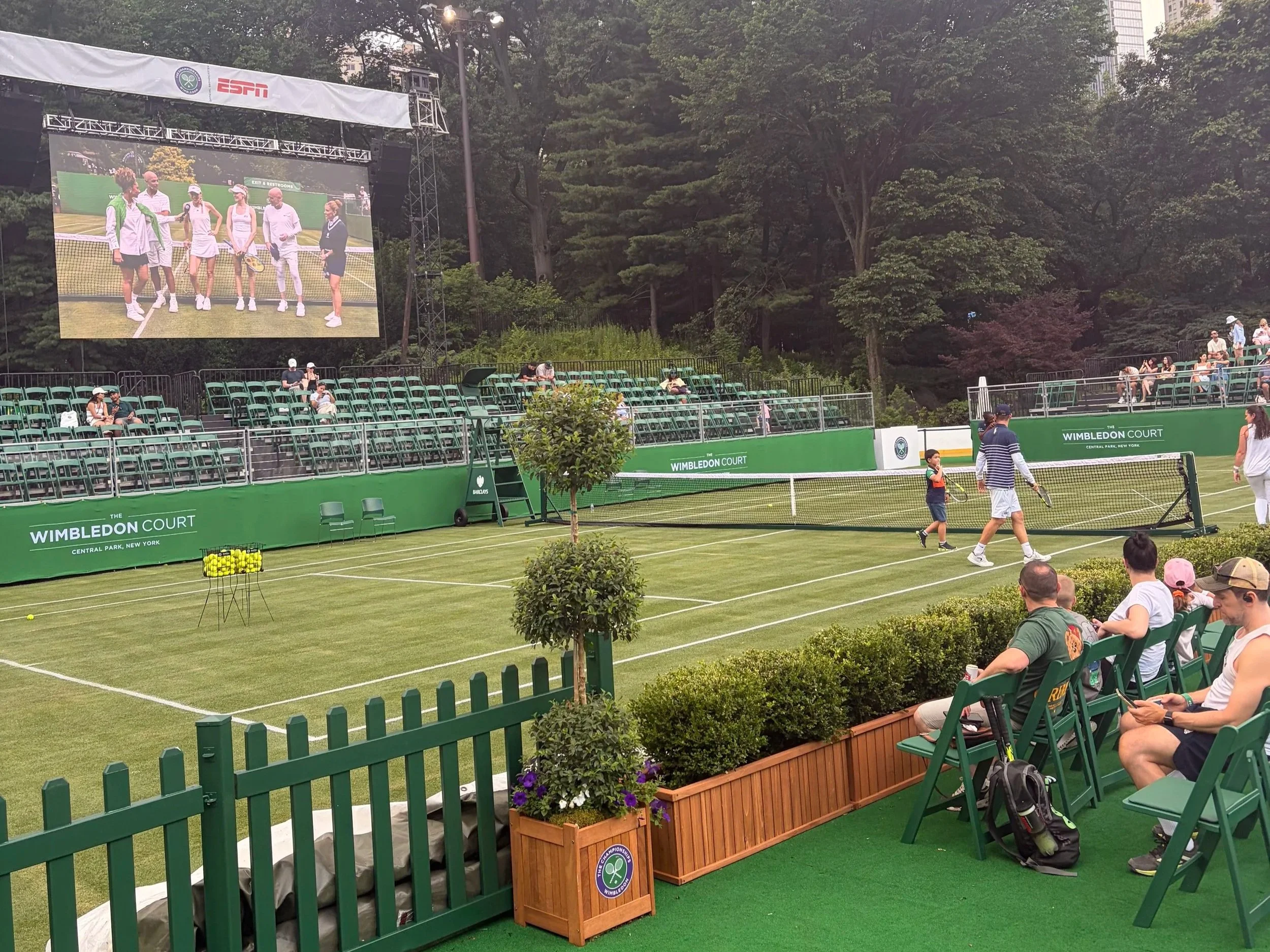 The Wimbledon Court in Central Park