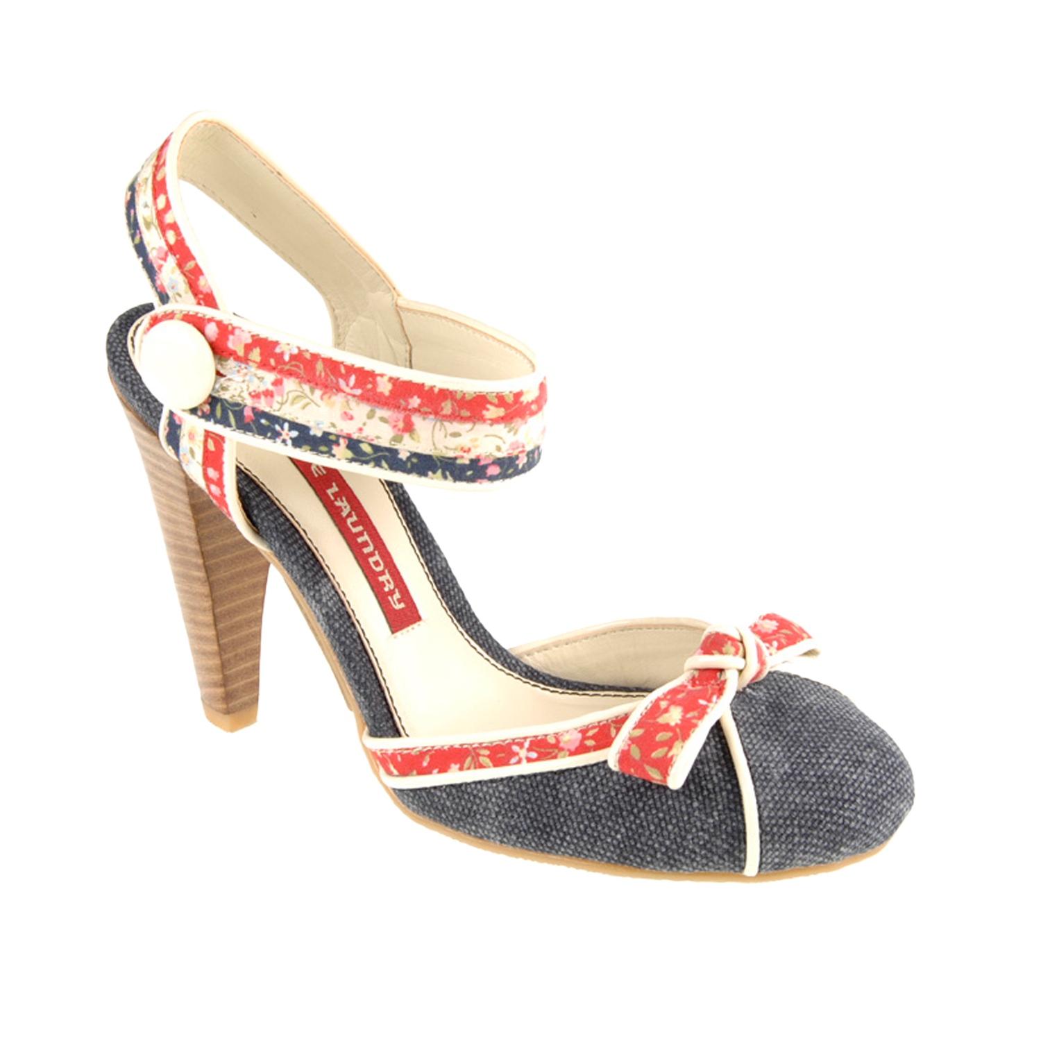 Dress Casual Heel  - Print Mixing