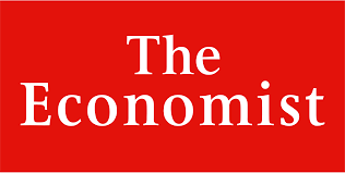 The Economist logo with red background and white text.