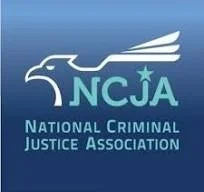 Logo of the National Criminal Justice Association featuring an eagle and the organization's name.