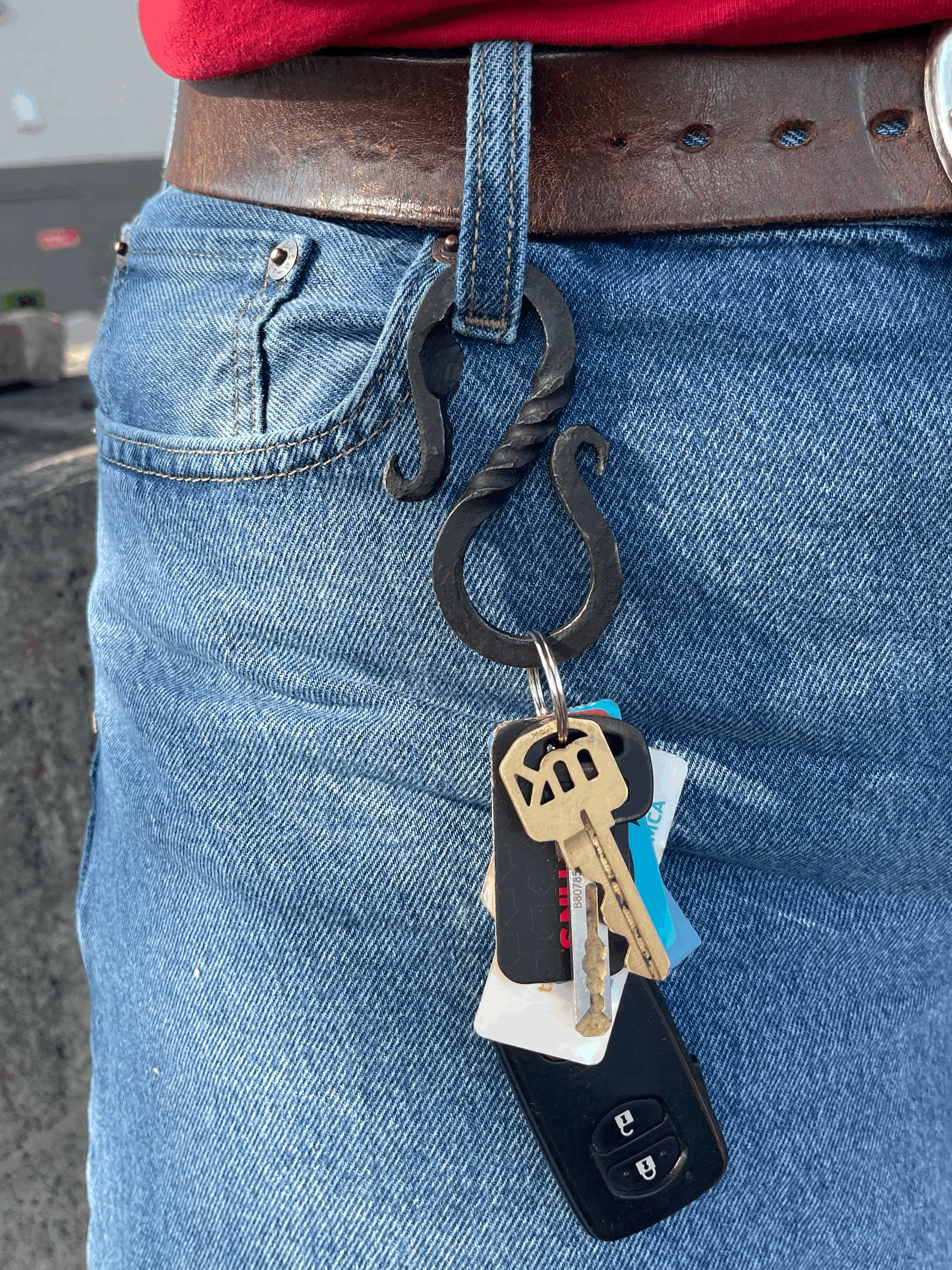 S-Hook: Carabiner/Key Ring/Bottle Opener!
