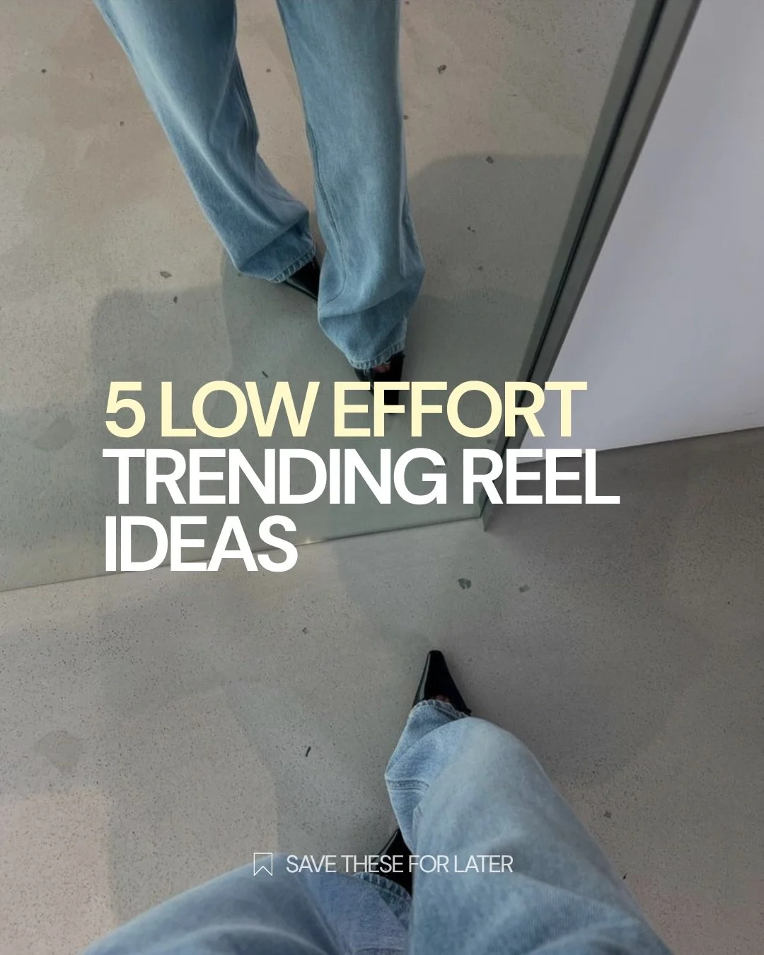 SAVE THESE low-effort Reel ideas for the next time you need something quick to post 📌

Want 3 more ideas you could film this week? Comment REELS and I&rsquo;ll send them to you⬇️

+ follow along for fresh content ideas every week ⭐️ 

#contentideas 