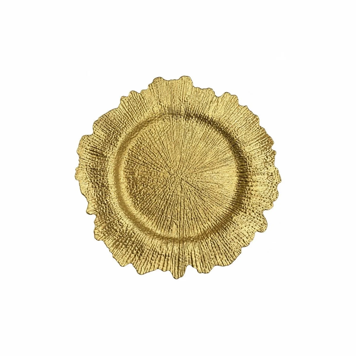 Gold Reef Charger Plate