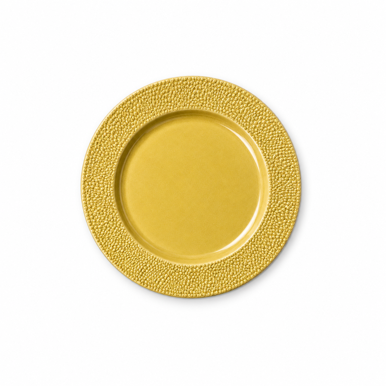 Gold Pebble Charger Plate