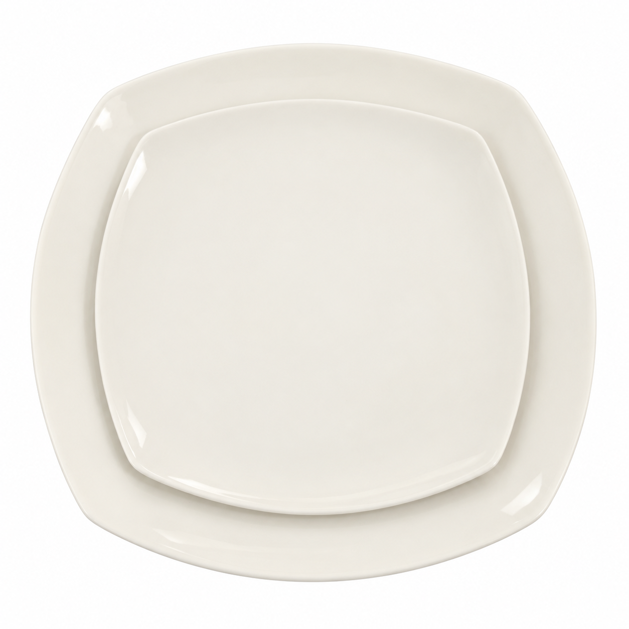 Ivory Square Dinnerware Set
