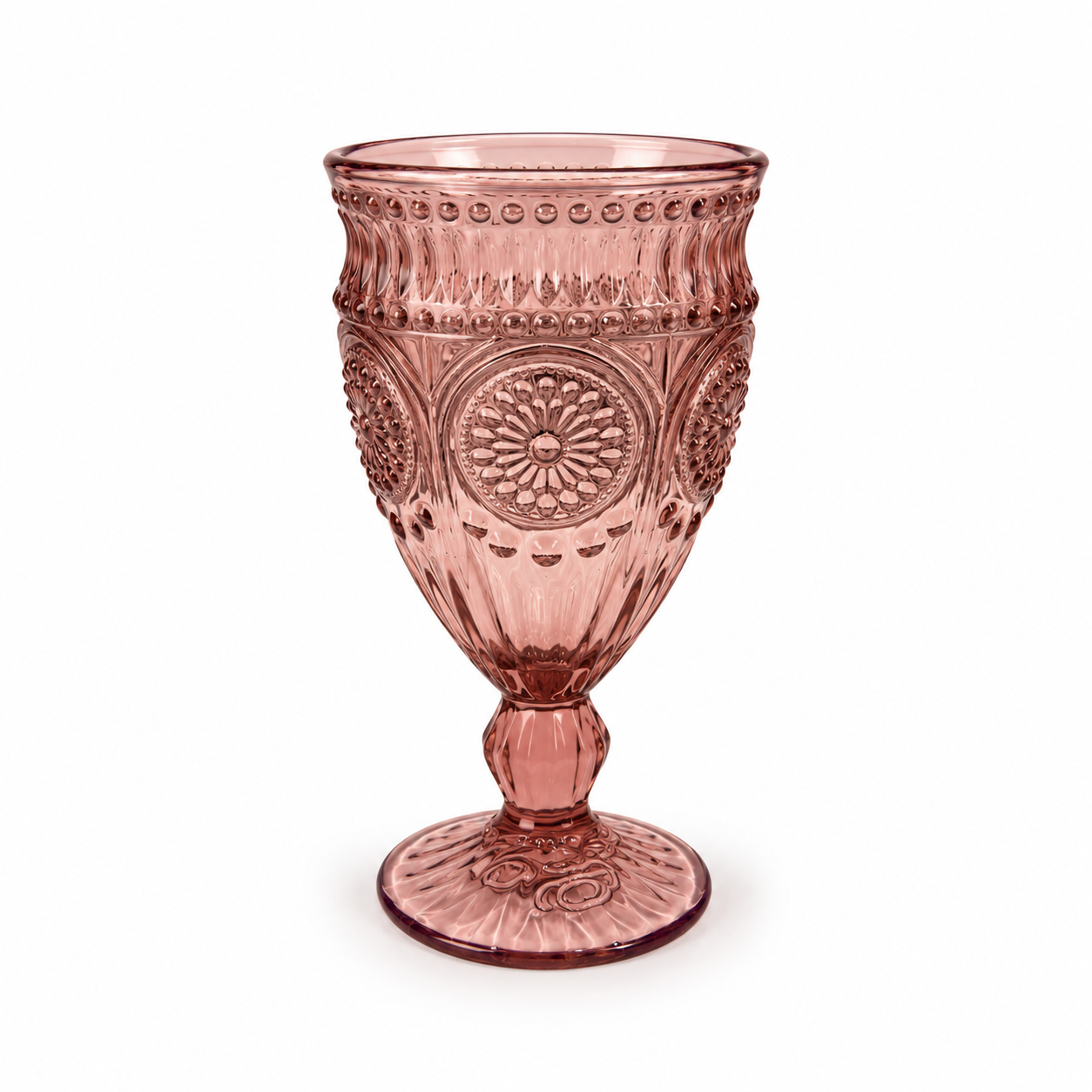 Blush Medallion Goblet