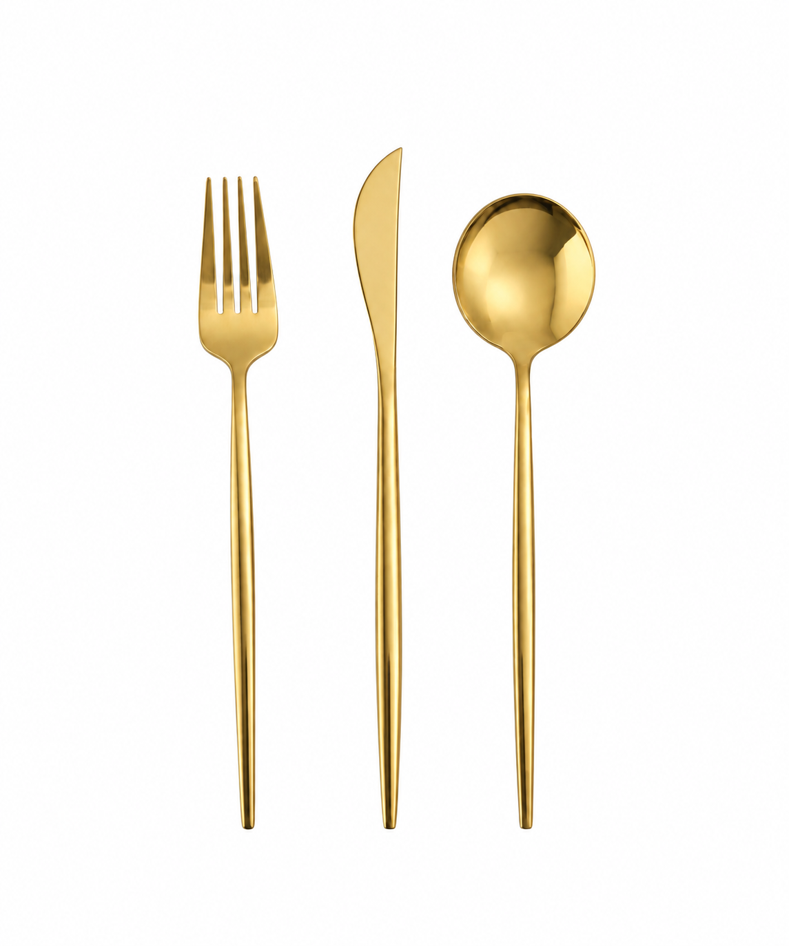 Modern Gold Flatware
