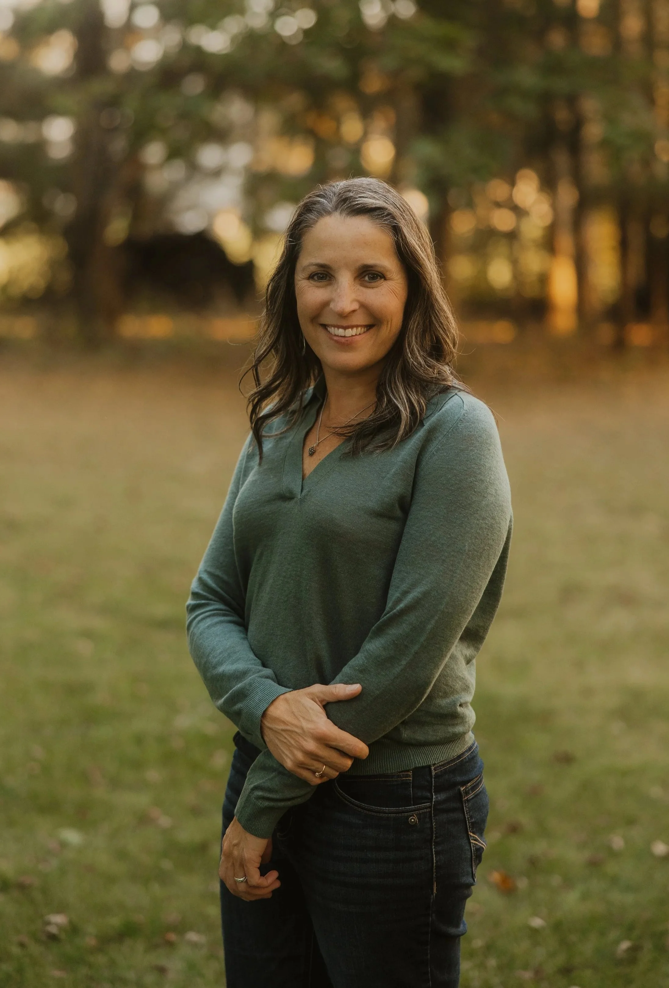 A portrait of Laura Edwards-Leeper at her Ohio home where she offers virtual therapy, assessment and evaluation for young adults experiencing gender dysphoria or considering gender transitions.