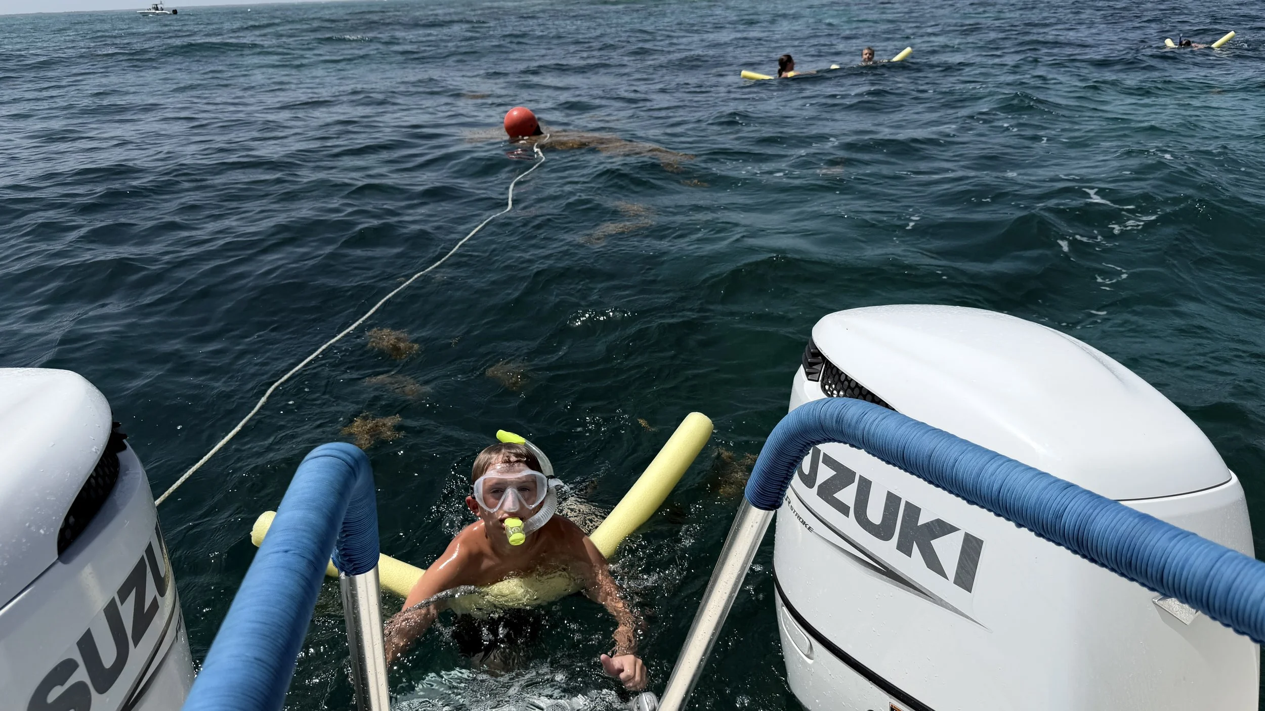 Snorkel The Keys with a pool noodle