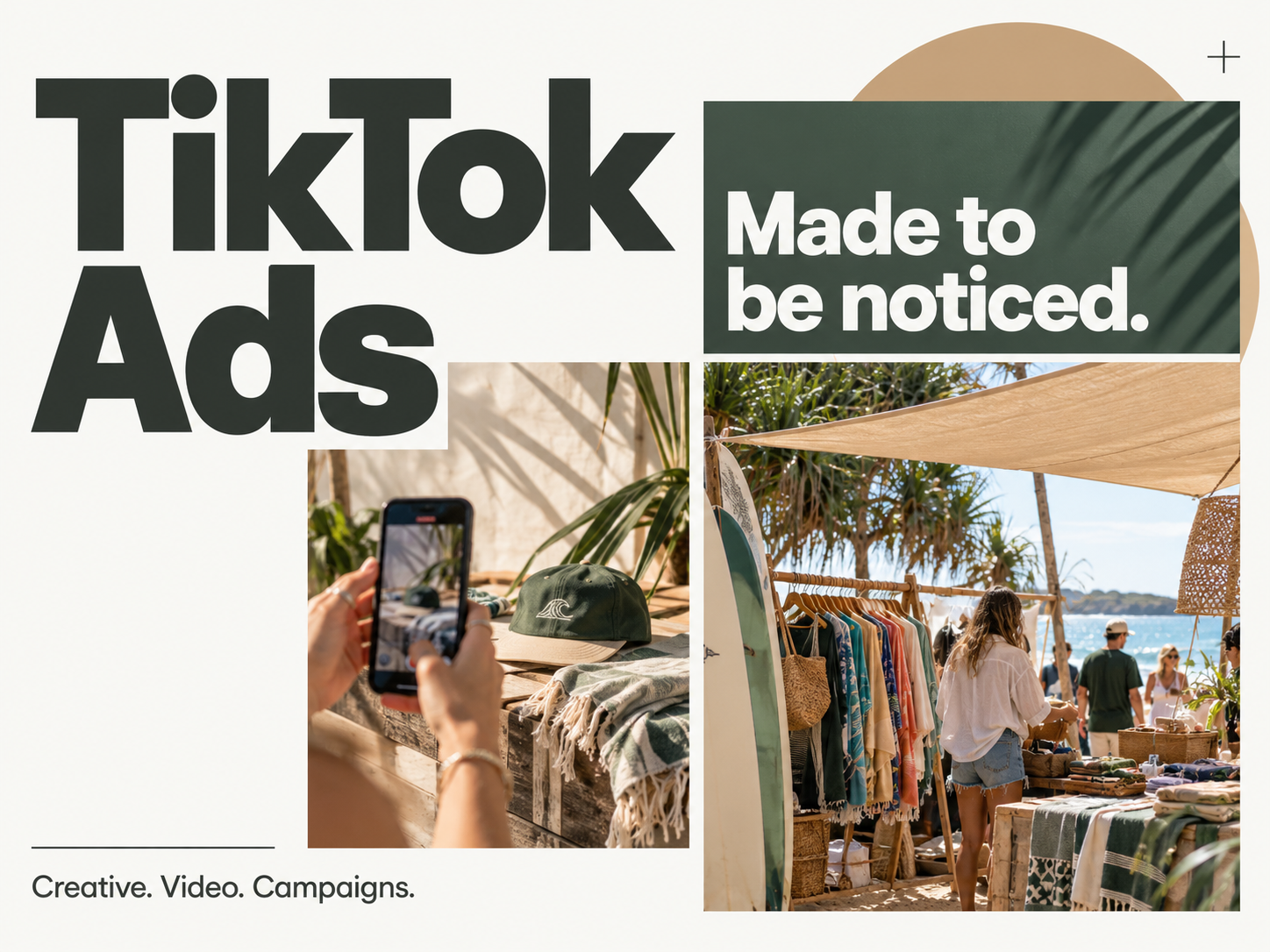 TikTok Ads management for creative video campaigns — Tallo House Bundaberg and Sunshine Coast